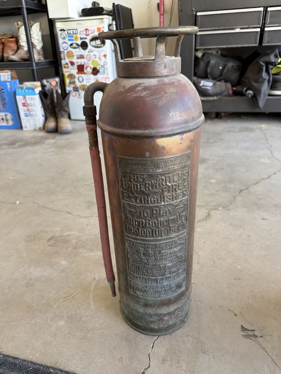 Antique Fire extinguisher
