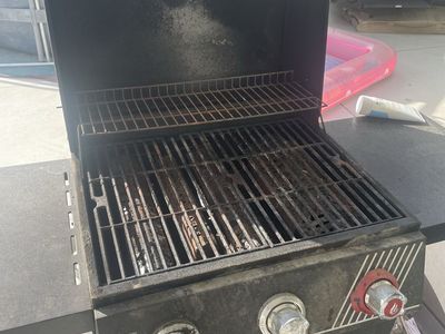 FREE Dyna-Glo 2-Burner Propane Gas Grill with Side Tables & Temperature Gauge