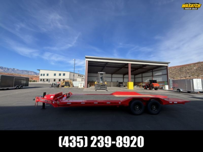 RawMaxx 8.5X24 14K FYH LOWPRO FULL TILT Equipment Trailer