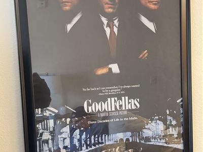 Large framed GodFather art