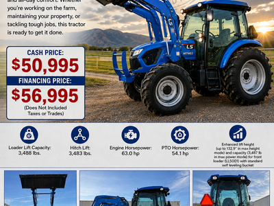LS MT463 Tractor and loader