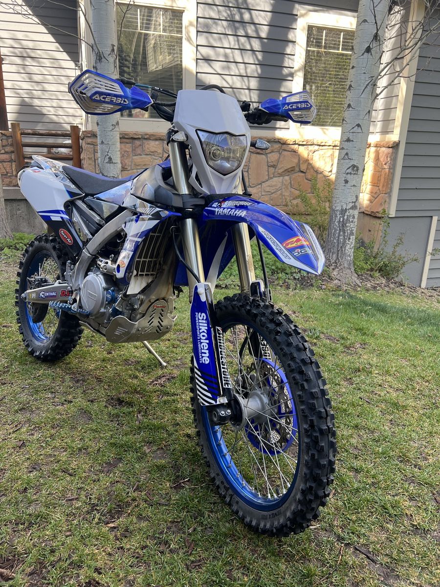 2018 WR450F Like New!