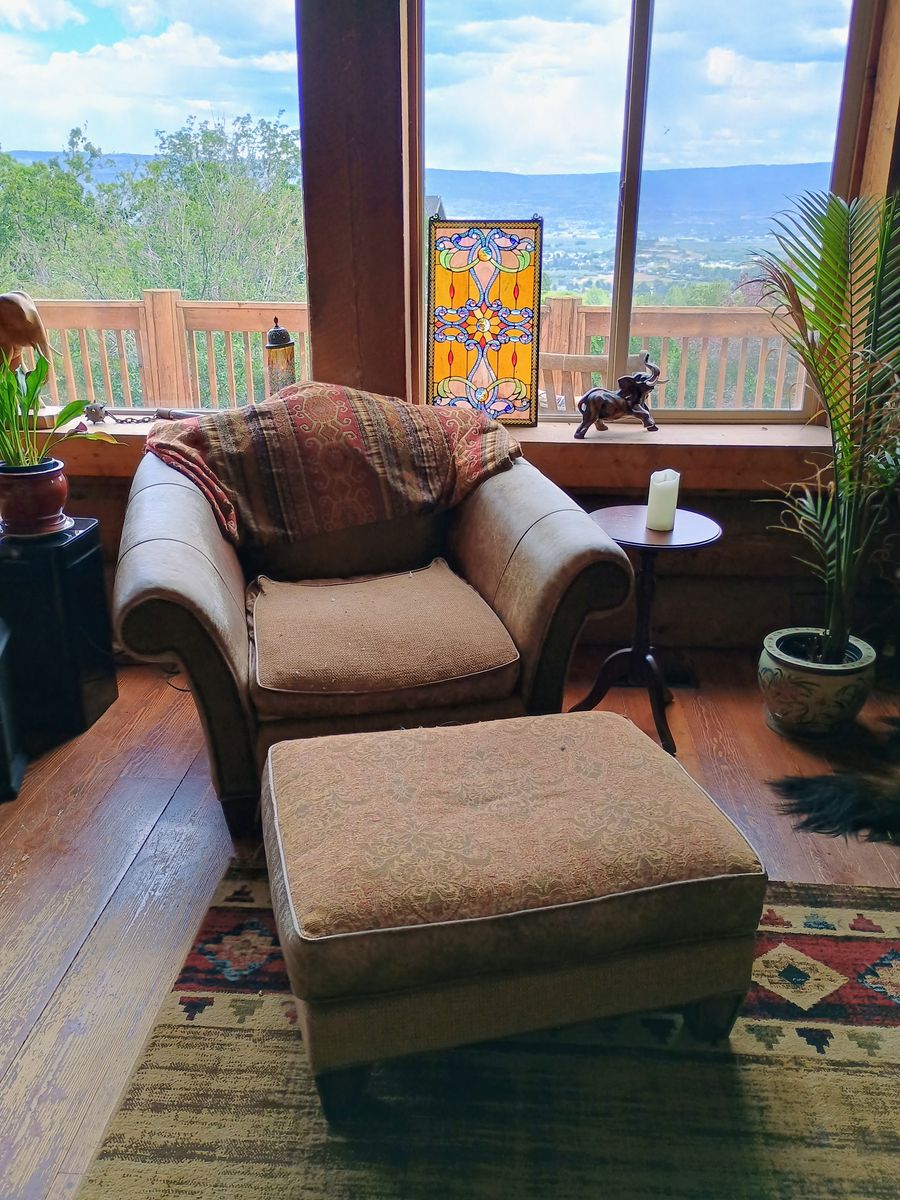 Free couch and chair and ottoman