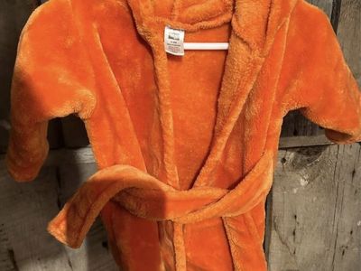 0-9 Month Baby Bath Robe/sleeper Robe