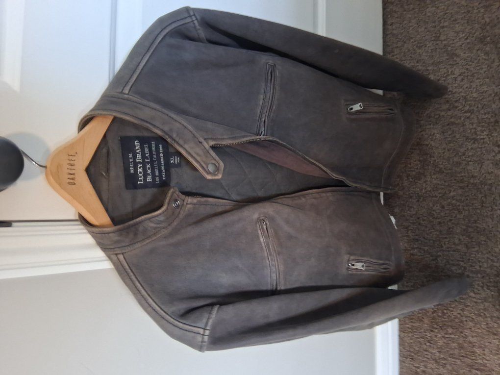 Lucky Brand Leather Jacket