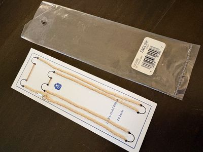 New 20 Inch Viking 14K Gold Filled Chain Necklace