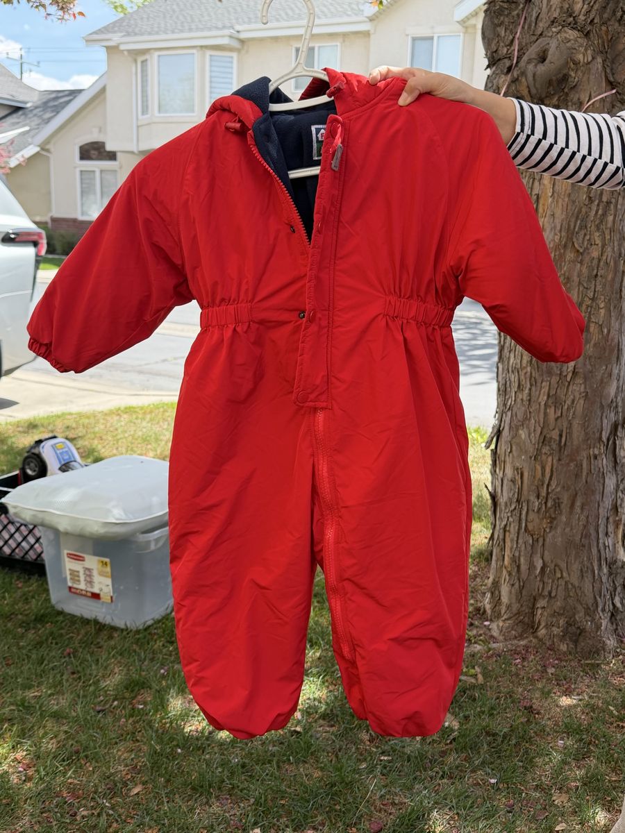 Kids Familiar Japan Premium One-Piece Snowsuit