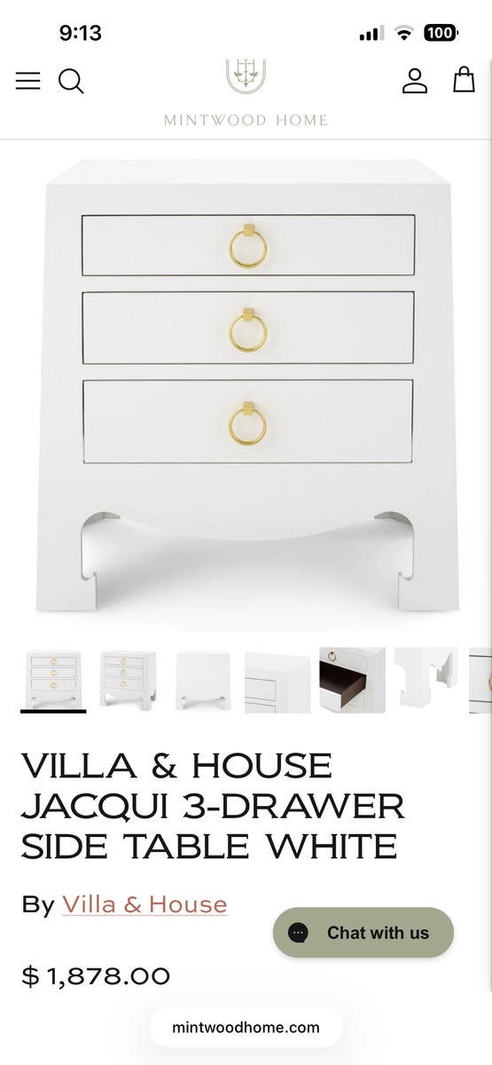 Designer Nightstands (pair)