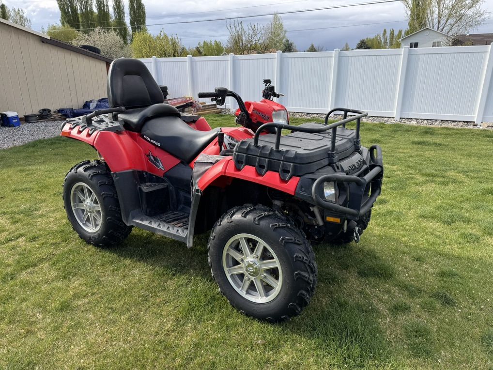 Polaris Sportsman & Trailer