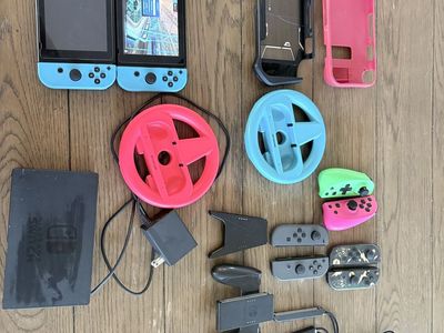 TWO Nintendo switch bundle
