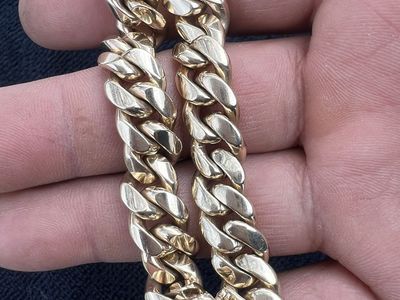 14k Solid Bracelet Cuban Link