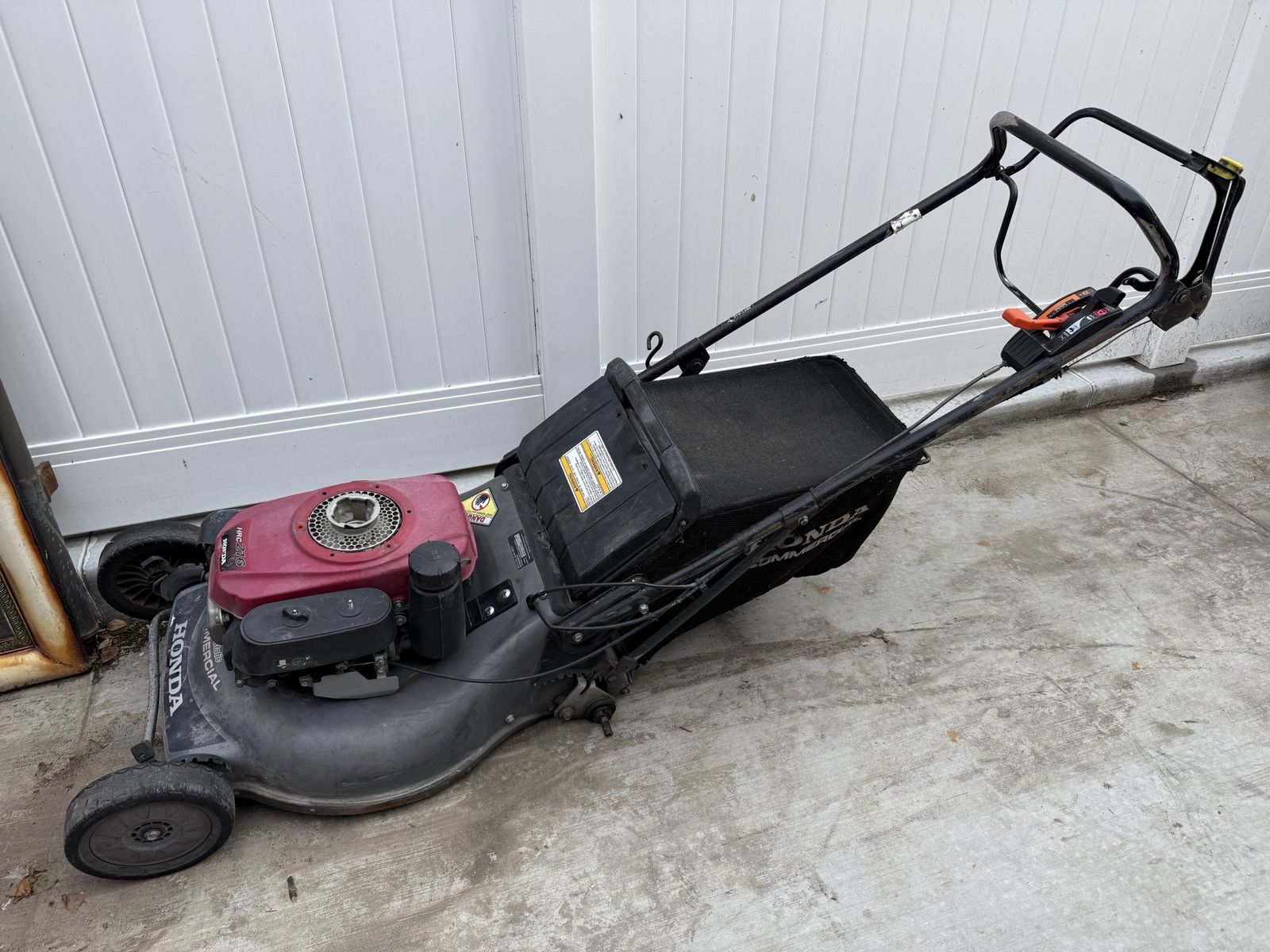 Commercial As Is Honda Lawnmower