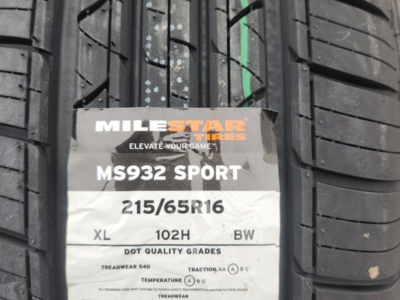 215/65r16 milestar ms932 sport