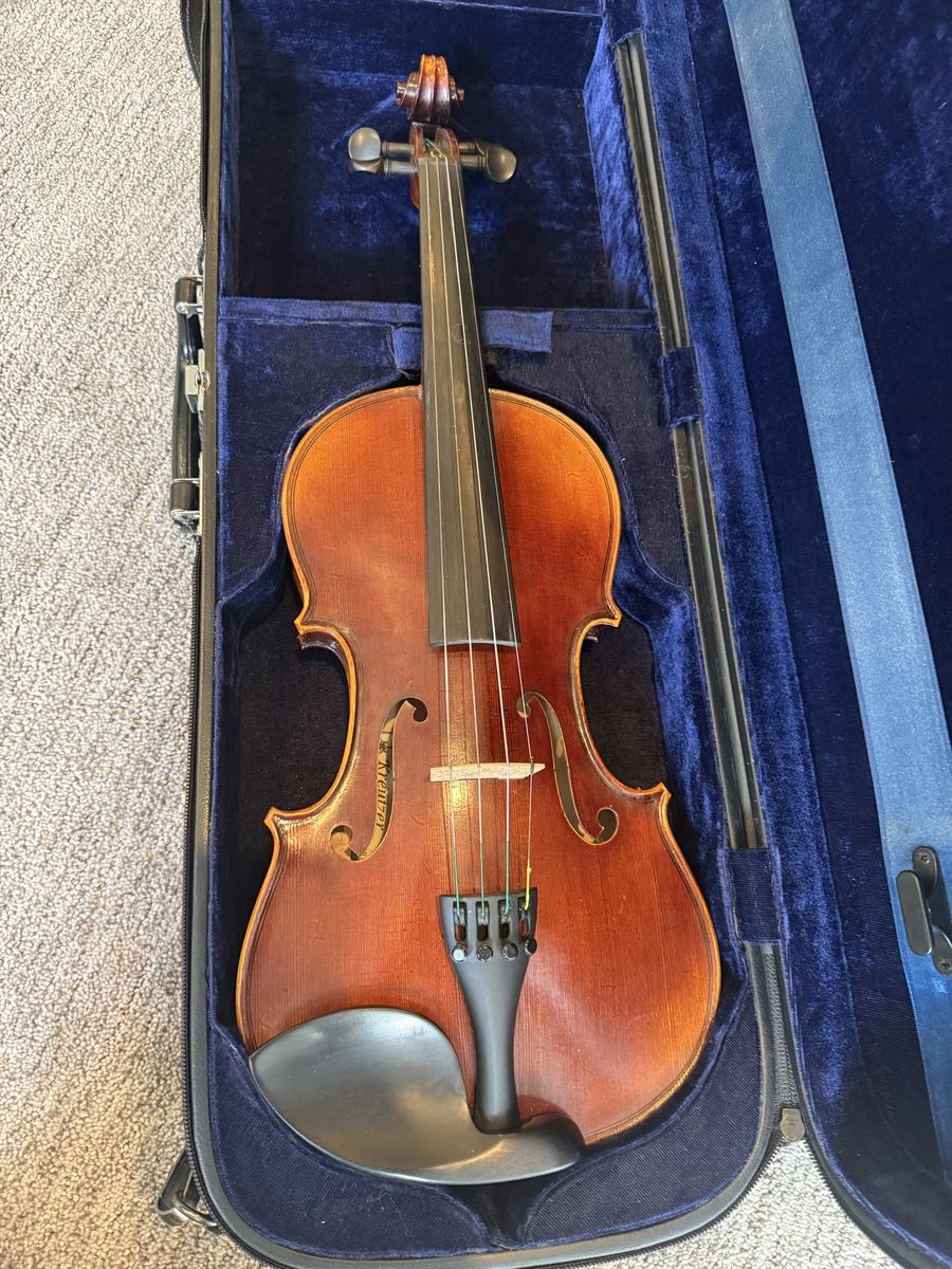 Adam Day Acoustic Violin with Hard Shell Case