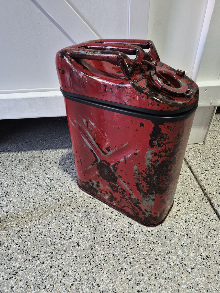 Man cave garbage can