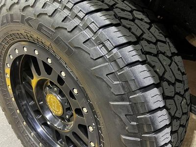 Black Rhino Wheels And Falken Wildpeak Tired