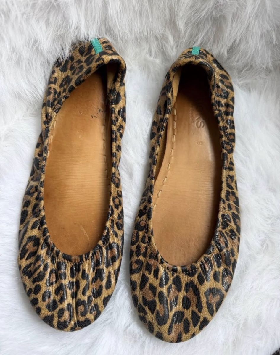 Tieks Ballet Flats - Leopard Size 9