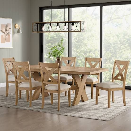 Bayside Furnishings Augusta 7-Piece Dining Set 1862119 #107114