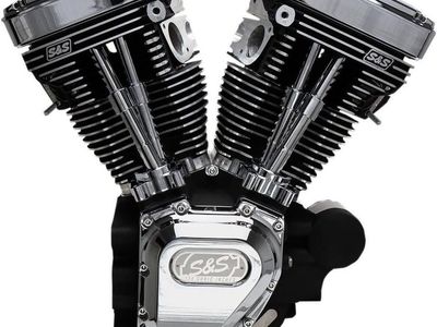 Brand New S&S Performance T124 Long Block Engine 124ci – 310-0930W