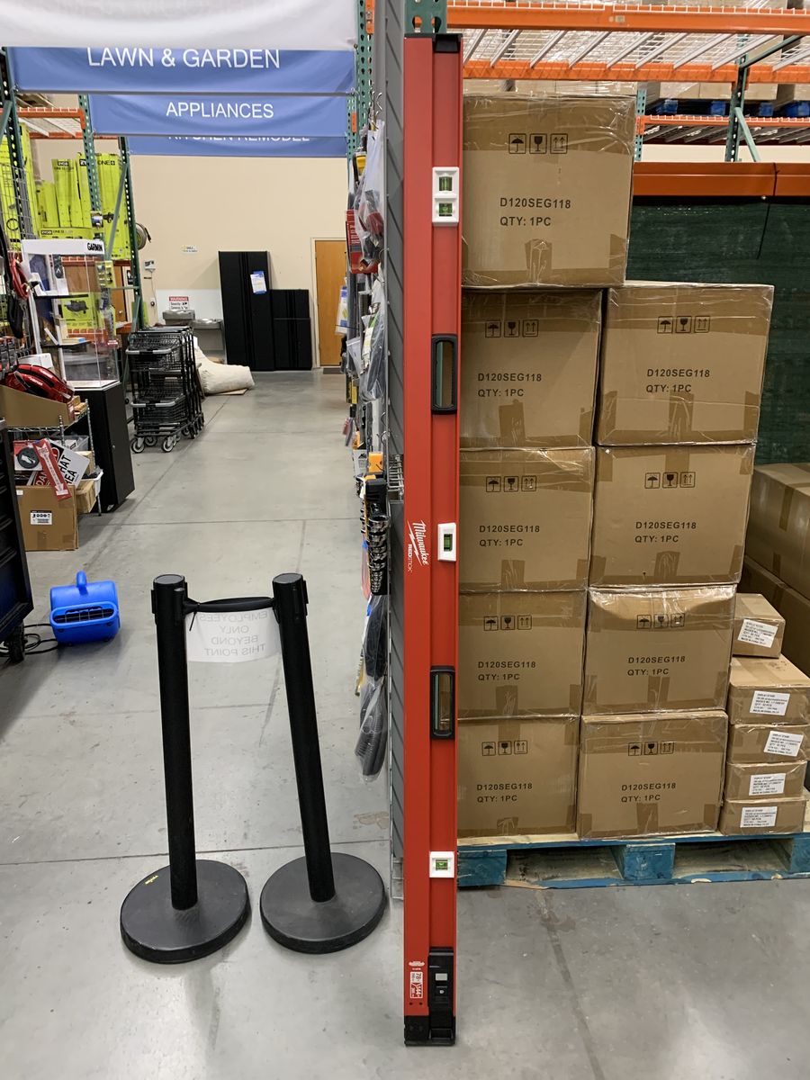 Milwaukee 78 in. to 144 in. REDSTICK Expandable Box Level