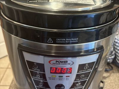 Power Pressure Cooker XL Stainless Steel Electric Multi-Cooker