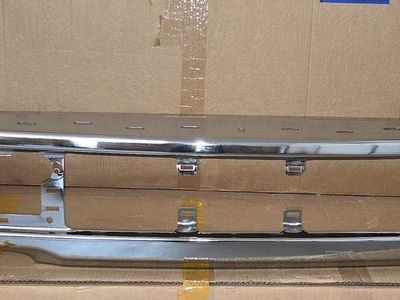 Chrome Front Bumper for Ford F-150 with Fog Light Holes