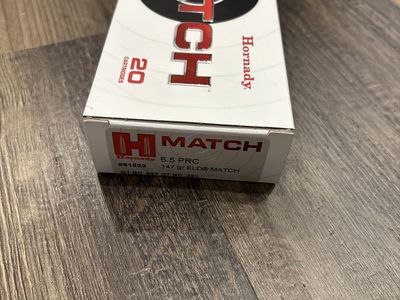Hornady Match 6.5 Prc