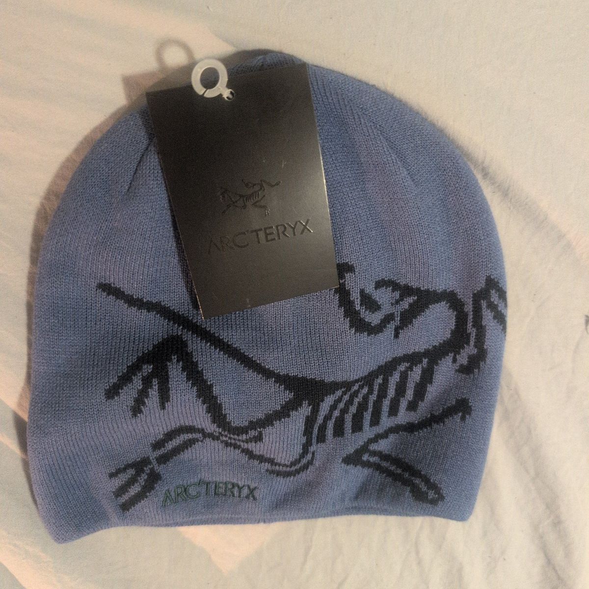 Blue Arc'teryx beanie