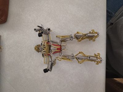 inspired by transformers handmade robot