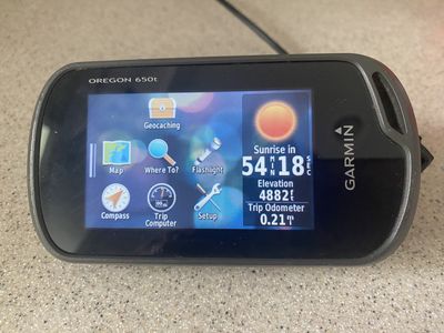 Garmin Oregon 650t GPS Navigator Hiking, Hunting