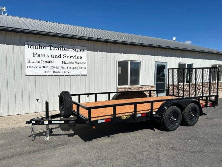 2026 Big Bubba's Trailers 83'x16' 5' Tandem Axle Utility Trailer 7K - Pkg 3