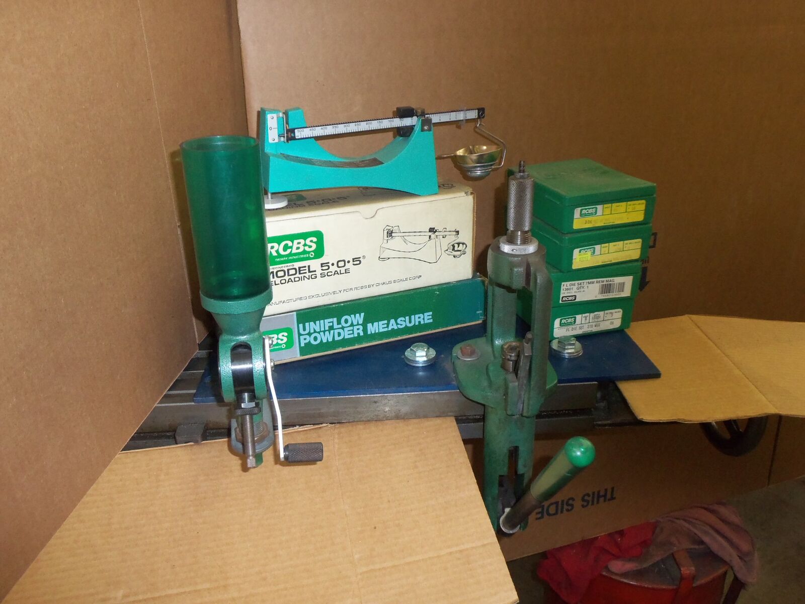 RCBS RELOADING SET-UP