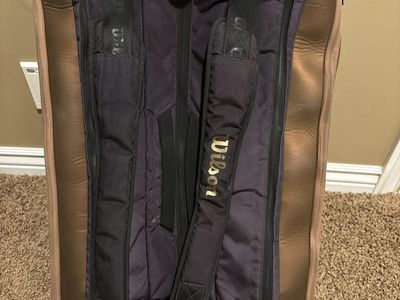 Wilson Tennis Racket Bag Backpack Bronze Black