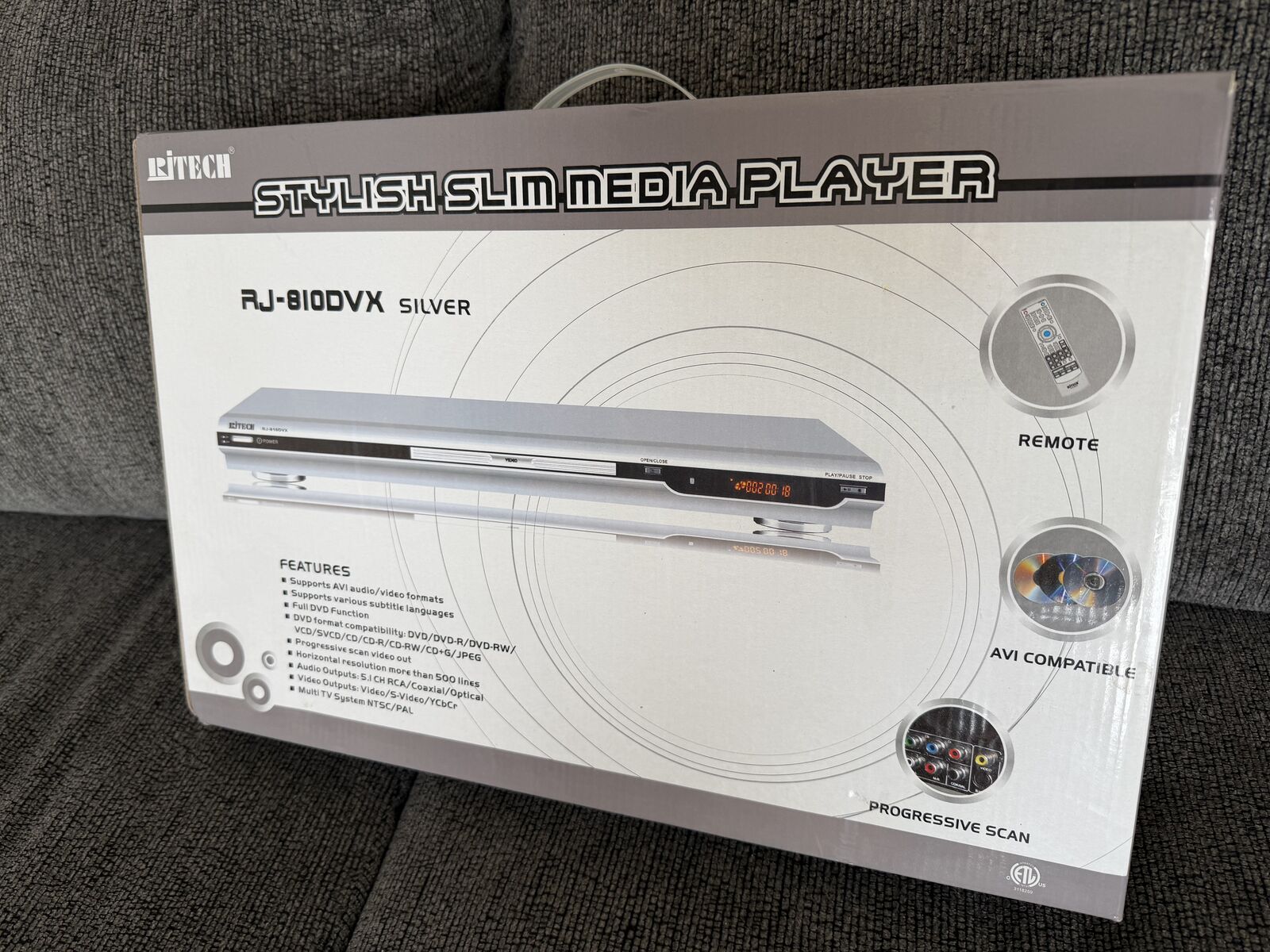 Brand New Ritech Dvd Cd Player