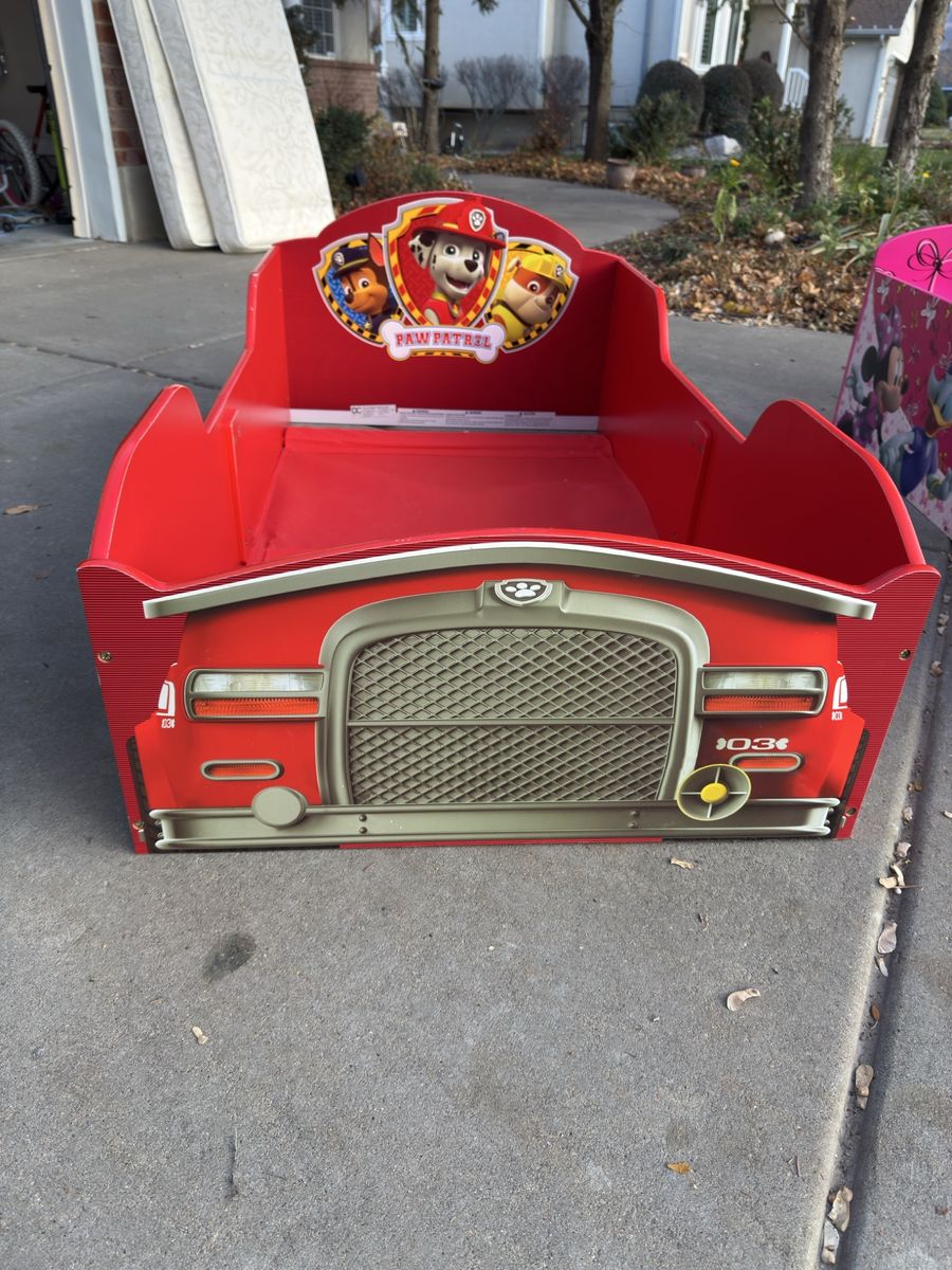 Toddler Bed - Paw Patrol