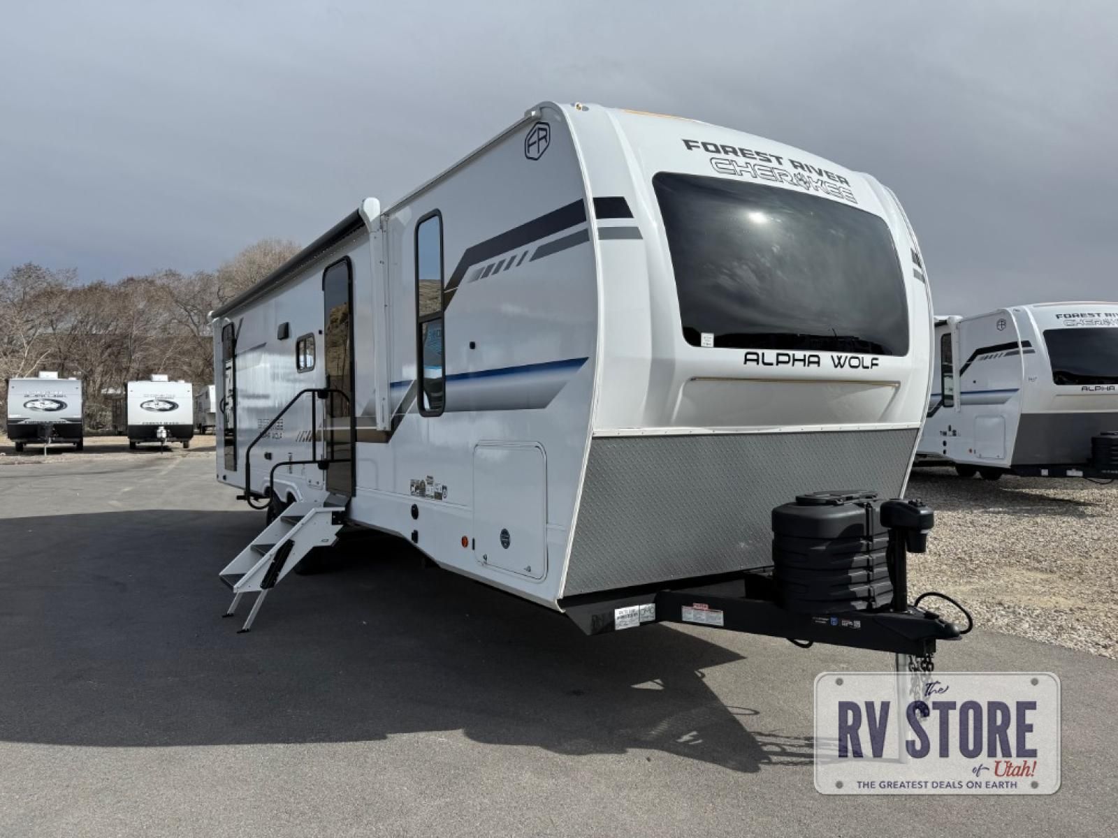 2026 Forest River RV Cherokee Alpha Wolf 26DBH Travel Trailer Bunkhouse|Front Bedroom|Outdoor Kitchen|Two Entry/Exit Doors|U