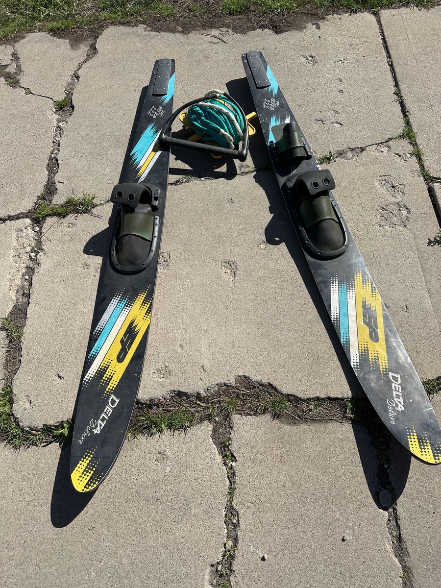 Genuine 90's Water Ski's Tow Behind Boat