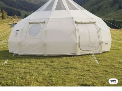 NIB Vevor 16’ canvas bell tent. Trade for truck bed/utility trailer