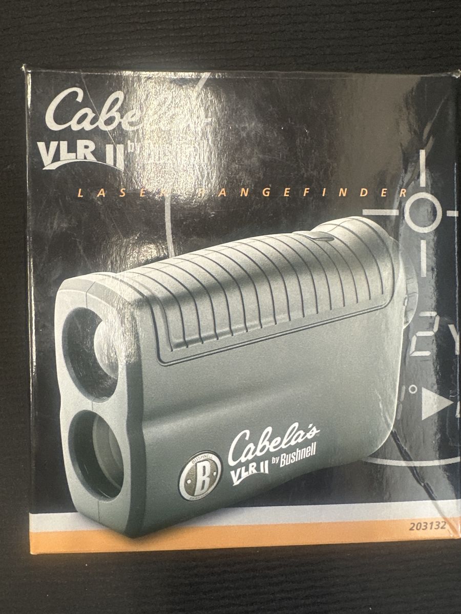 New Bushnell VLR II Laser Rangefinder (Cabela's Edition) - NIB with Case & Lanyard