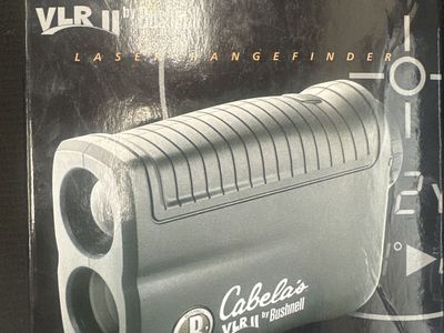 New Bushnell VLR II Laser Rangefinder (Cabela's Edition) - NIB with Case & Lanyard
