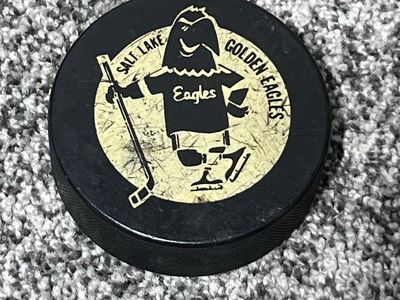 Vintage Golden Eagles Hockey Puck