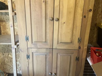 Rustic Wardrobe Cabinet