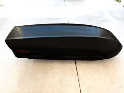 Yakima SkyBox Carbonite Rooftop Cargo Box Carrier