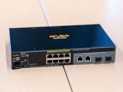 HPE Aruba 8 Port PoE+ Managed Switch | 2530-8G / J9774a