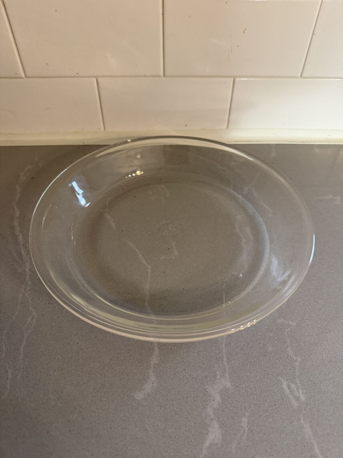 Vintage 8.5 inch Anchor Hocking Fire King Pie Dish