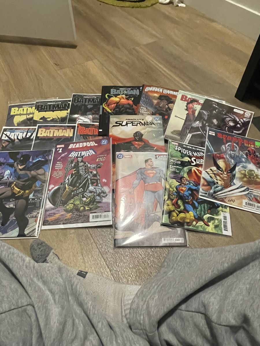 Assorted Comic Books Lot - Batman, Superman, Deadpool & More