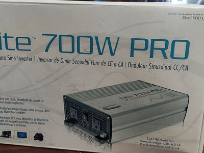 Wagan Tech 700w Power Inverter 12v DC To AC