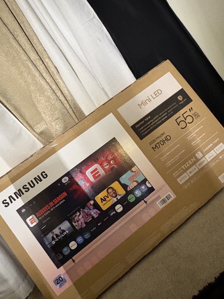Samsung M70HD 55 Inch Mini LED Smart TV