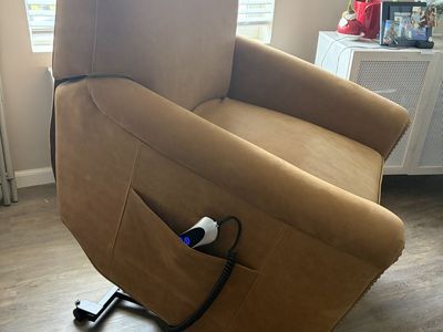 Pottery Barn Leather lift chairs