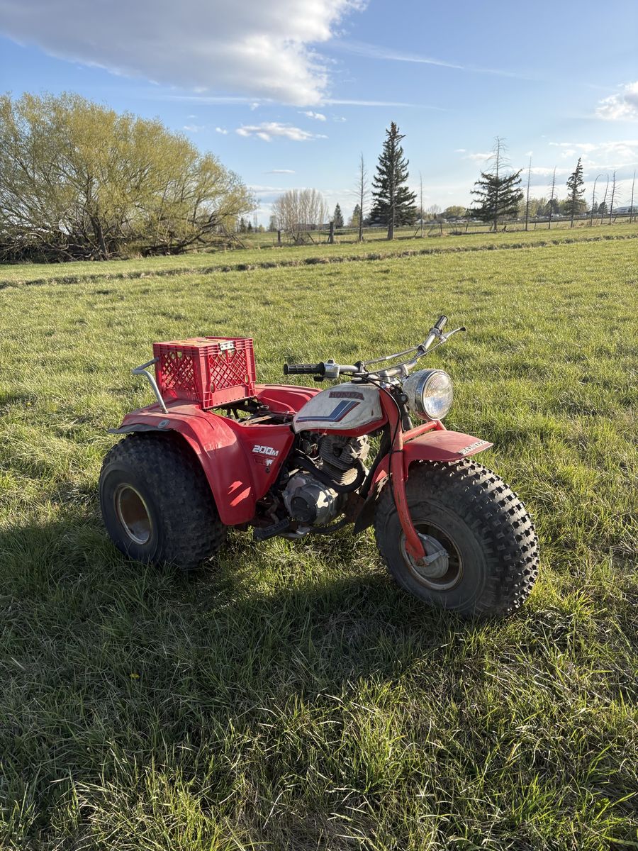 1985 honda 200M ATC three Wheeler
